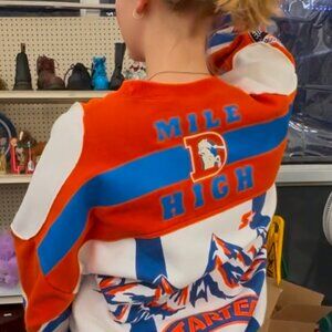 Rare Vintage Colorado Broncho starter sweatshirt